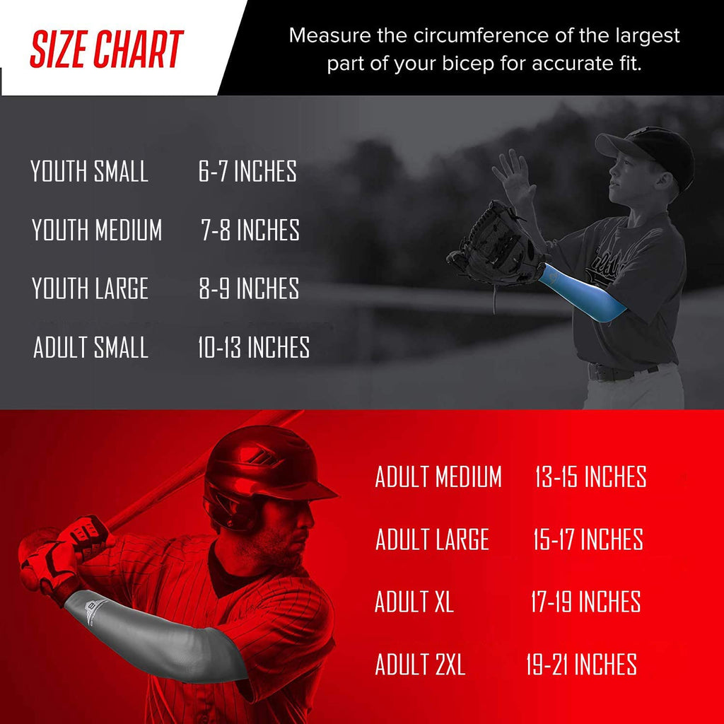 Flag Compression Arm Sleeve - Perfect for Baseball Basketball Football - Youth & Adult Sizes